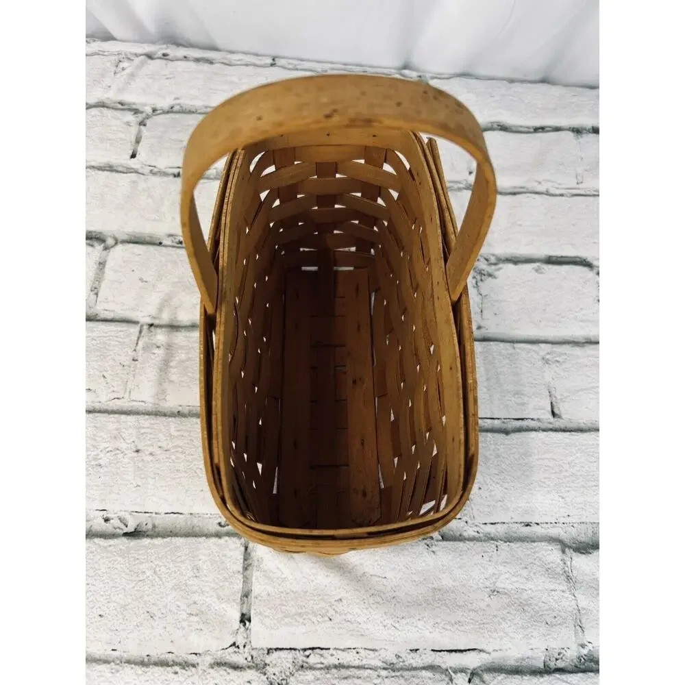 1999 Longaberger Candle Basket w/Stationary Handle